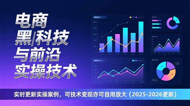 （17017期）电商黑科技与前沿实操技术：实时更新实操案例，可技术变现亦可自用放大（2026更新）