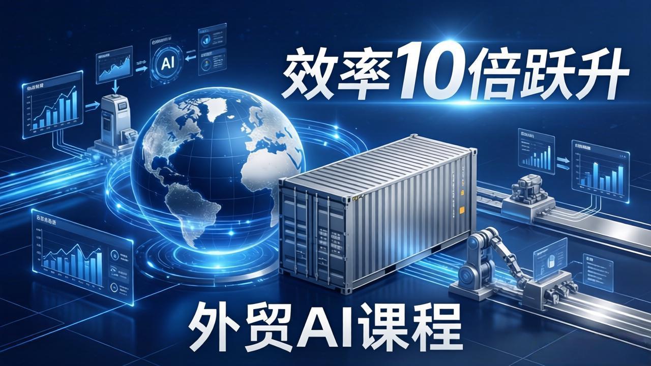 （17595期）外贸人AI破局课：从零部署n8n搭建数字员工，让AI自动执行复杂工作流，效率10倍跃升