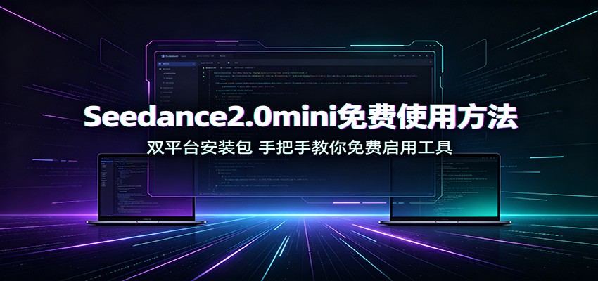 Seedance2.0mini免费使用方法:双平台安装包,手把手教你免费启用工具