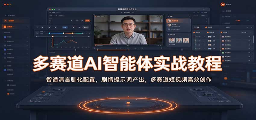 多赛道AI智能体实战教程:智谱清言驯化配置,剧情提示词产出,多赛道短视频高效创作